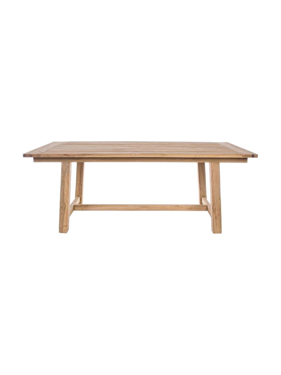 Tuin eettafel Nairobi van teakhout, Teakhout, gerecycled, Teak, B 200 x D 100 cm