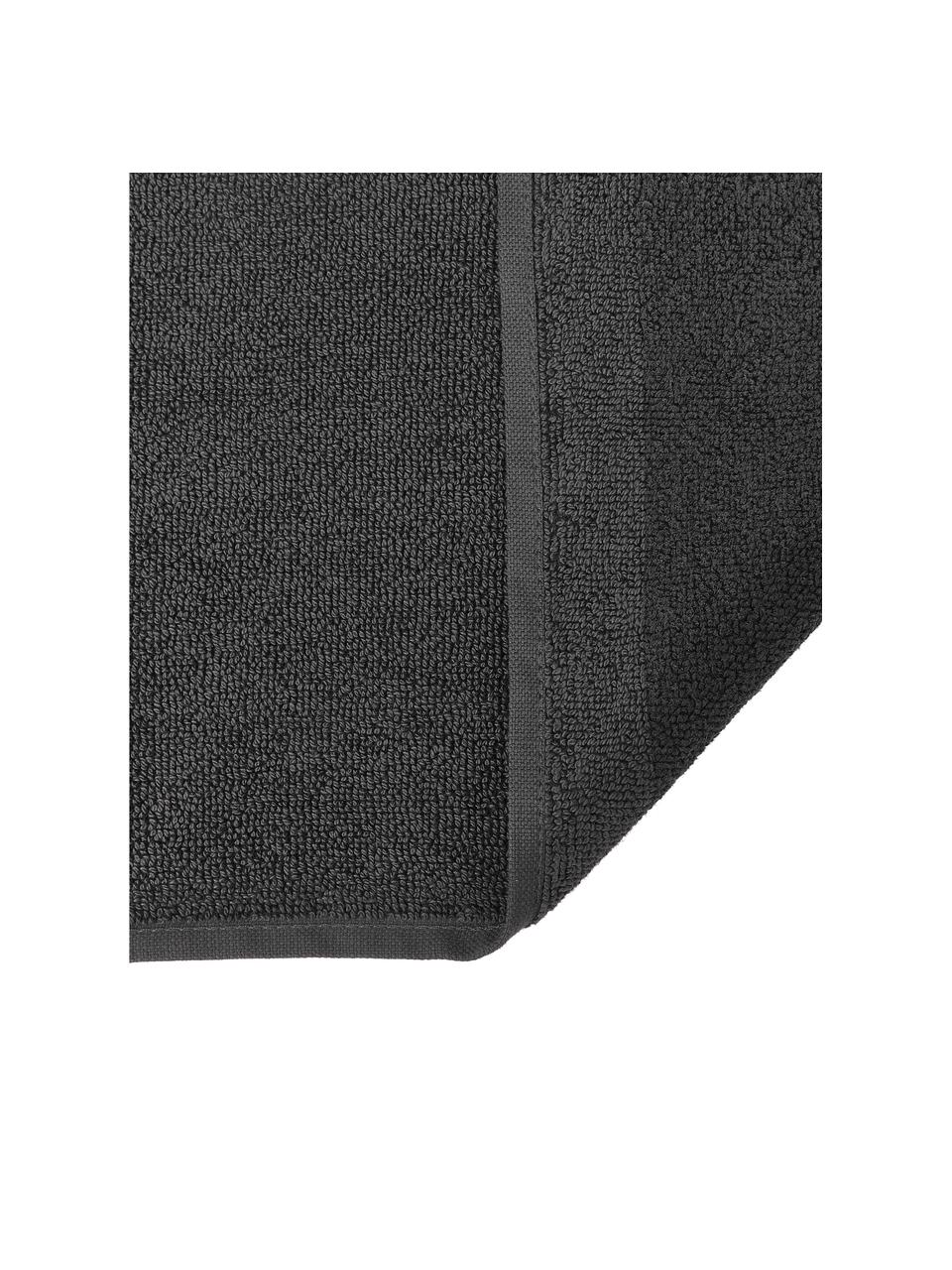 Alfombrilla de baño de algodón ecológico Premium, antideslizante, 100% algodón ecológico con certificado GOTS (por GCL International, GCL-300517)
Gramaje superior 750 g/m², Gris antracita, An 50 x L 70 cm