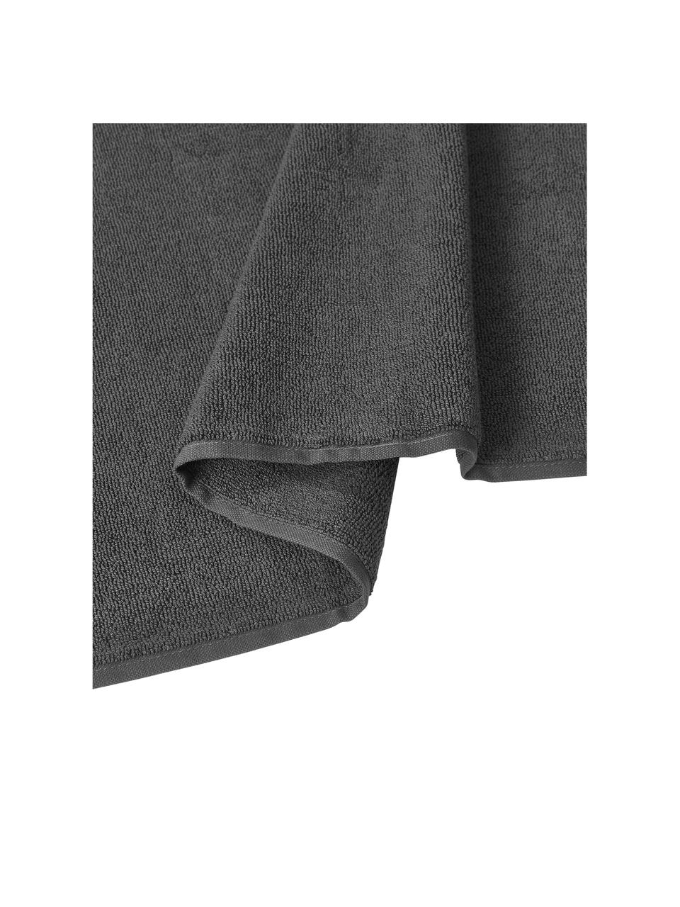 Alfombrilla de baño de algodón ecológico Premium, antideslizante, 100% algodón ecológico con certificado GOTS (por GCL International, GCL-300517)
Gramaje superior 750 g/m², Gris antracita, An 50 x L 70 cm
