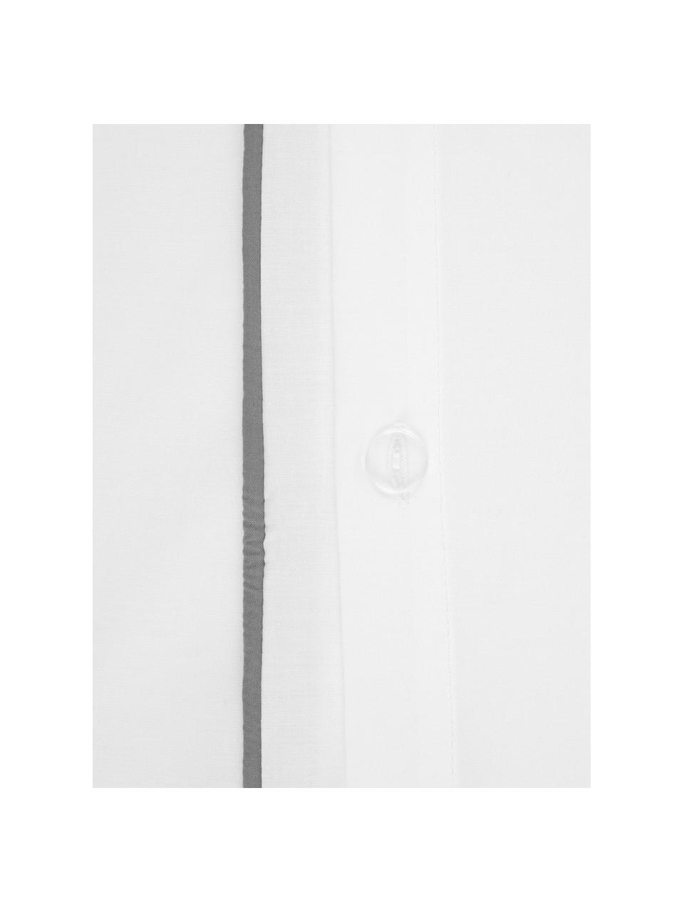 Obliečka na vankúš z bavlneného perkálu Daria, 2 ks, Biela, Š 40 x D 80 cm