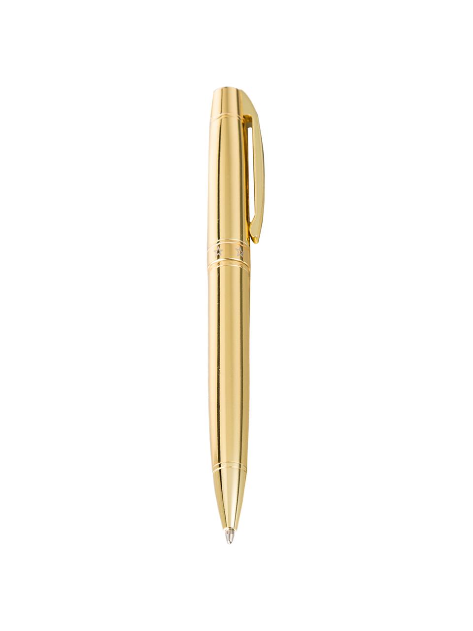 Penna a sfera Why not, Metallo, Dorato, L 15 cm