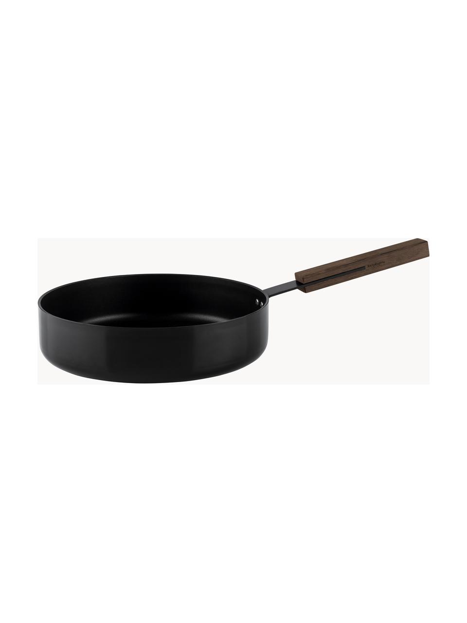 Casserole avec revêtement antiadhésif Black, tailles variées, Noir, bois foncé, Ø 24 x haut. 9 cm