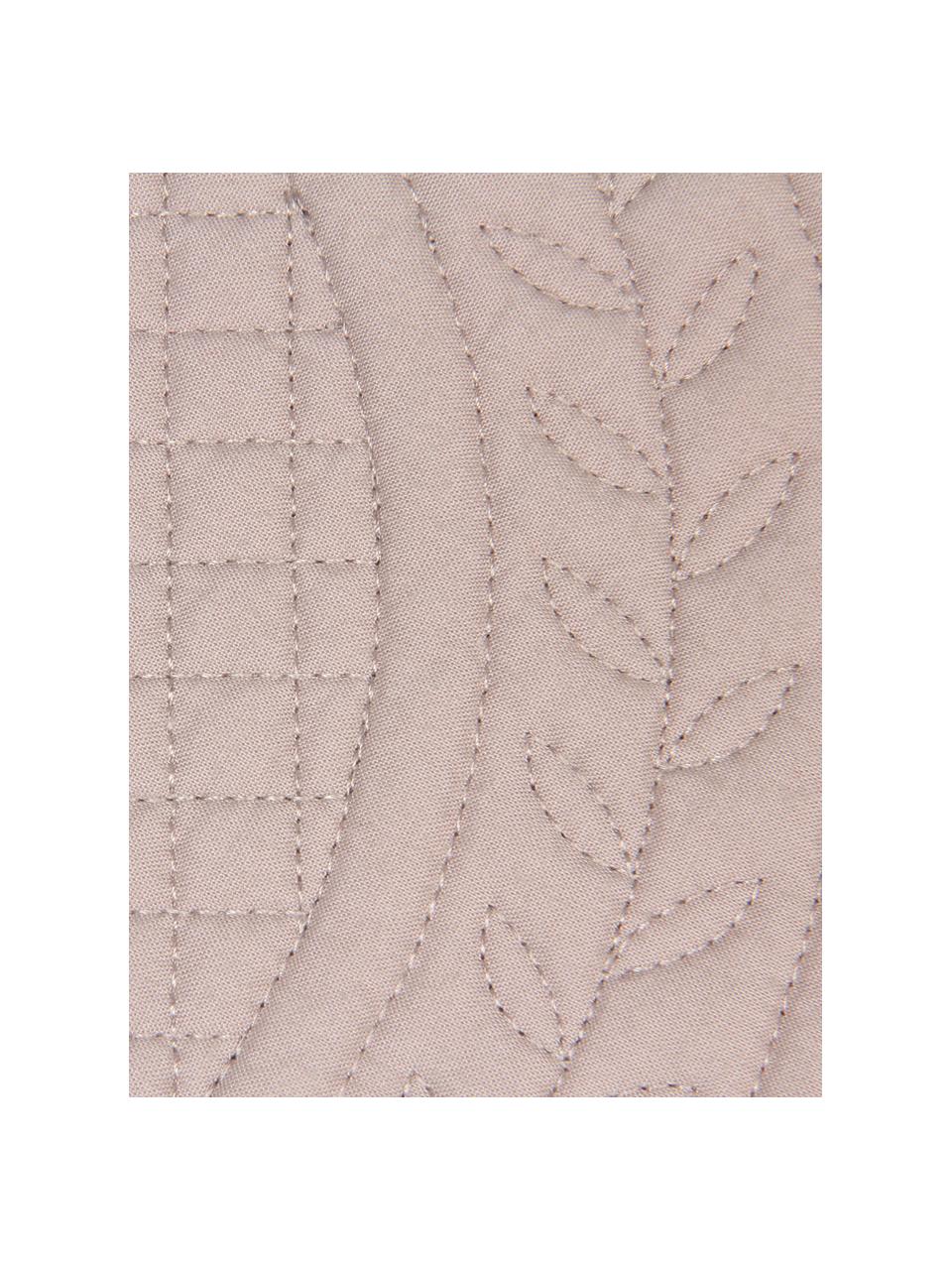 Manteles individuales de algodón Boutis, 2 uds., 100% algodón, Lila, An 49 x L 34 cm