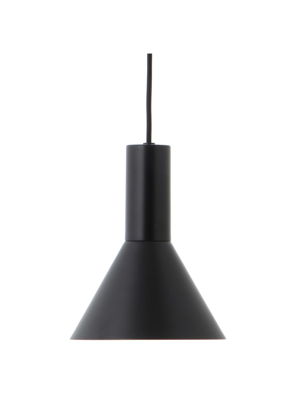 Petite suspension design Lyss, Noir, Ø 18 x haut. 23 cm