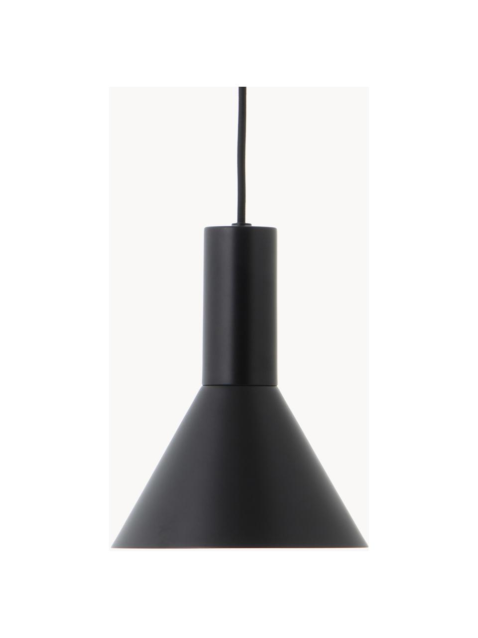 Lampa wisząca Lyss, Czarny, Ø 18 x W 23 cm