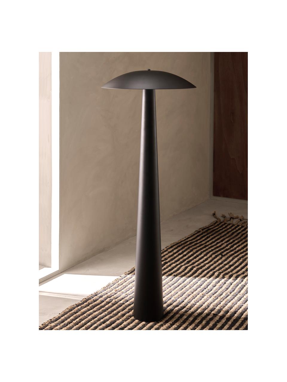 Petit lampadaire Moonbeam, Noir, Ø 50 x haut. 130 cm