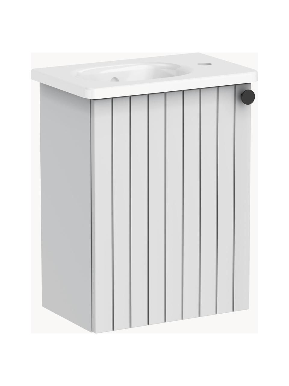 Mueble bajo lavabo Emil, 45 cm, Gris claro, An 45 x Al 58 cm