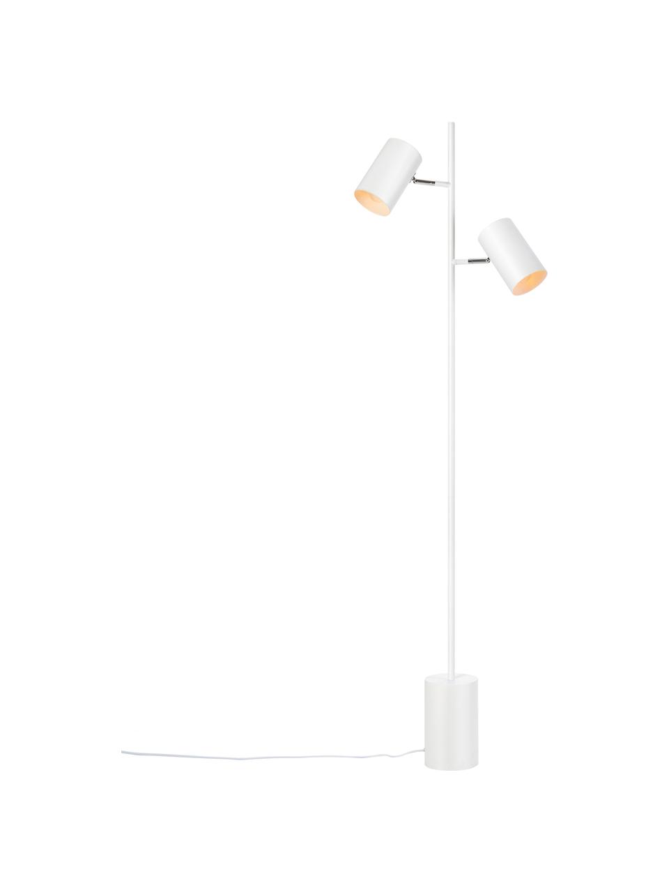 Lampa do czytania Twin, Biały, S 34 x W 144 cm