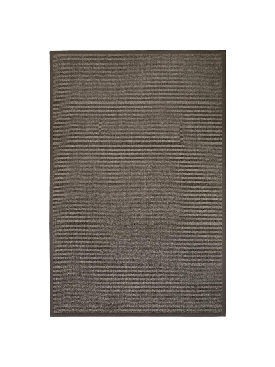 Tapis en sisal Leonie, Gris-brun