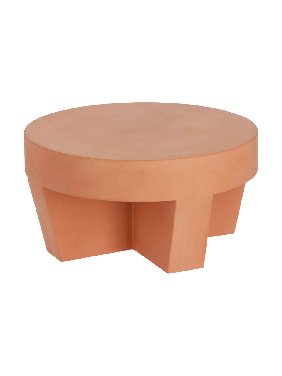 Tuintafel Vilena van terracotta, Terracotta, Terracotta, Ø 60 x H 30 cm