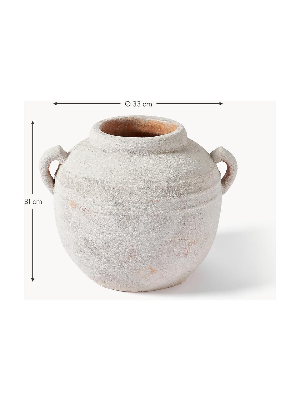 Vase à poser au sol, finition sablée Leana Westwing