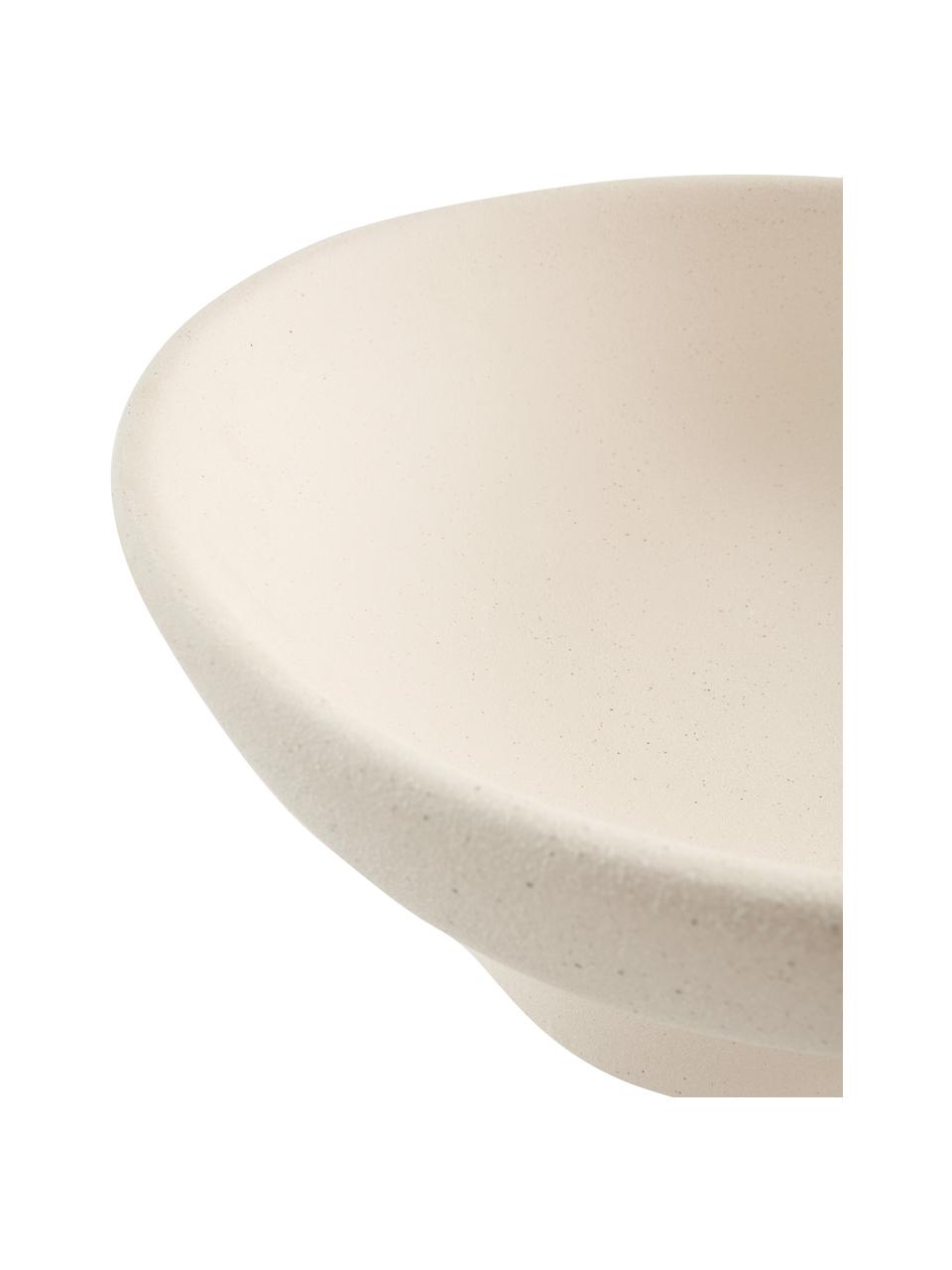 Dekoratívna miska z keramiky Walter, Keramika, Krémovobiela, Ø 32 x V 18 cm