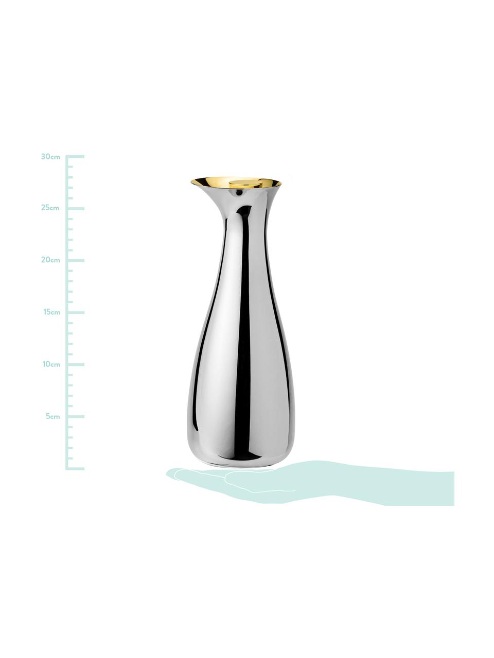 Carafe design Foster, 1 l, Acier inoxydable, couleur dorée