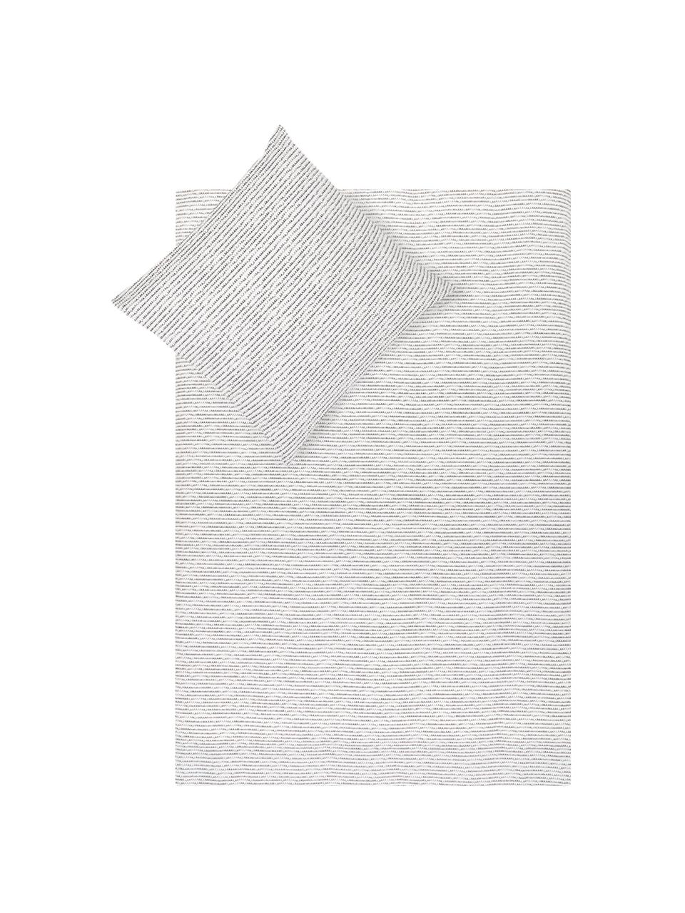 Dwustronna pościel z flaneli Dots & Doodles, Antracytowy, biały, 135 x 200 cm