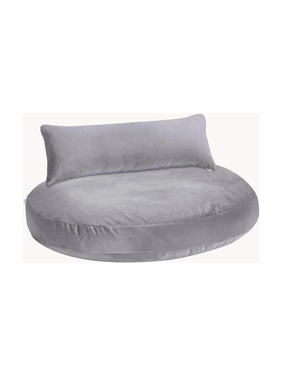 In- & Outdoor-Hundebett Prado, Bezug: 100 % Polyester Der hochw, Rahmen: Aluminium, pulverbeschich, Grau, Anthrazit, B 110 x T 74 cm