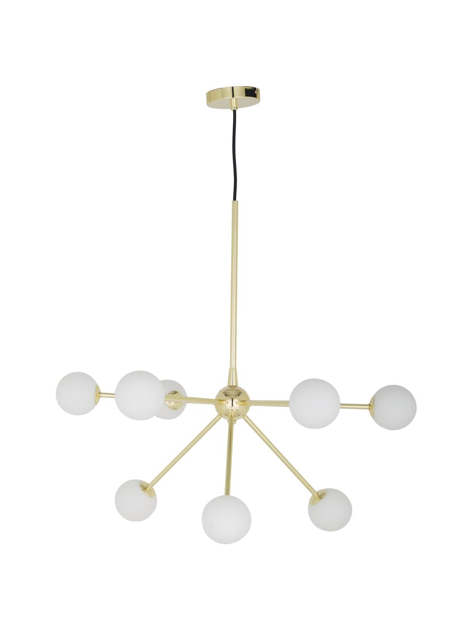 Lampa wisząca Space, Odcienie złotego, S 81 x G 71 cm