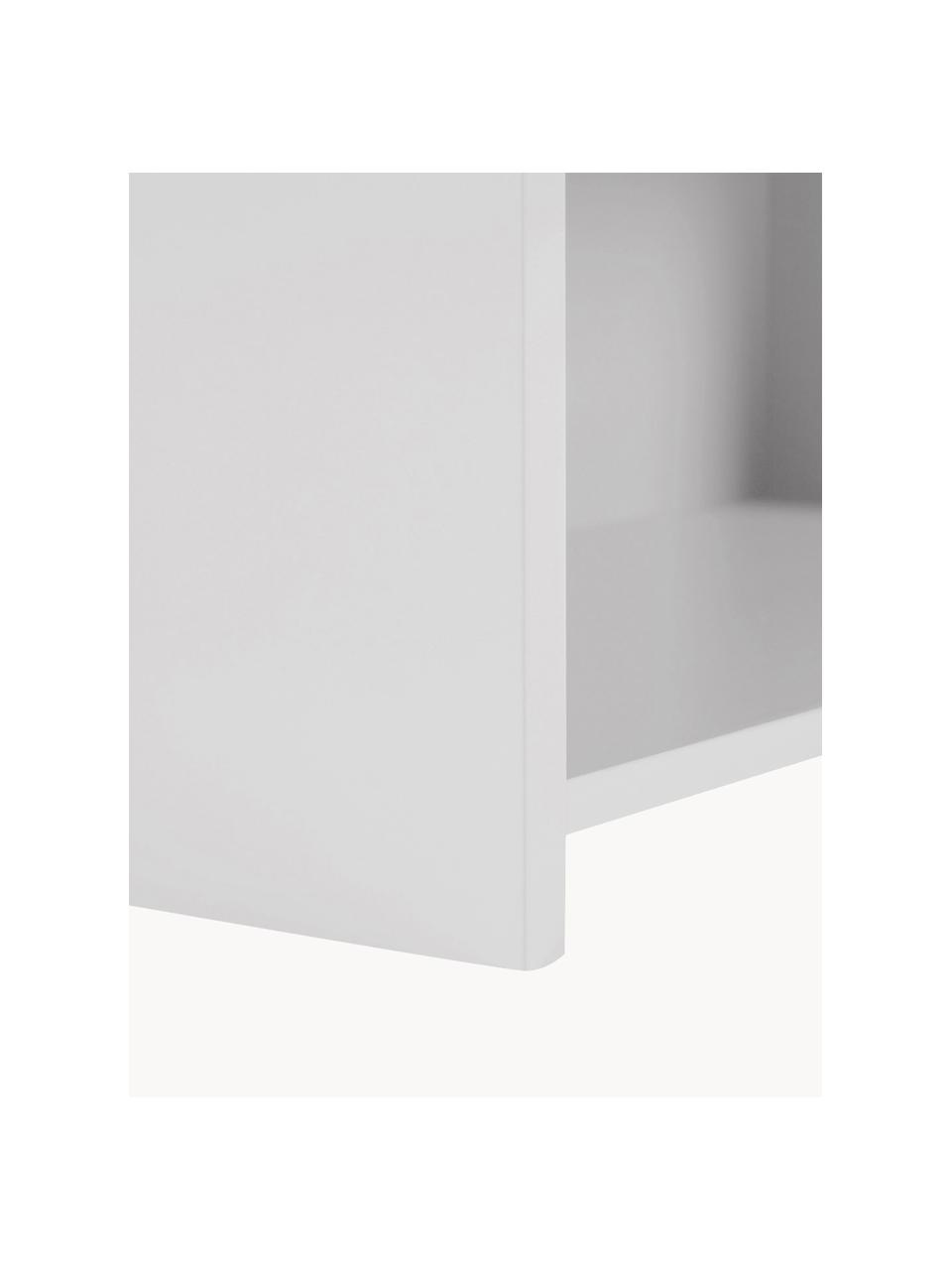 Kinderwandkast Celeste, Vezelplaat met gemiddelde dichtheid (MDF), gelakt, Hout, wit gelakt, B 50 x H 105 cm