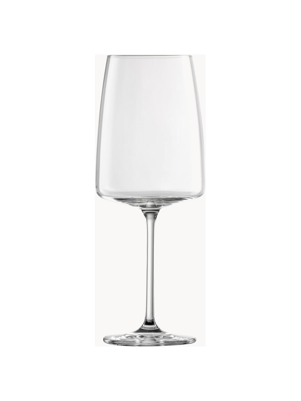 Křišťálové sklenice na víno Vivid Senses, 2 ks, Tritanové křišťálové sklo, Transparentní, Ø 9 cm, V 24 cm, 660 l