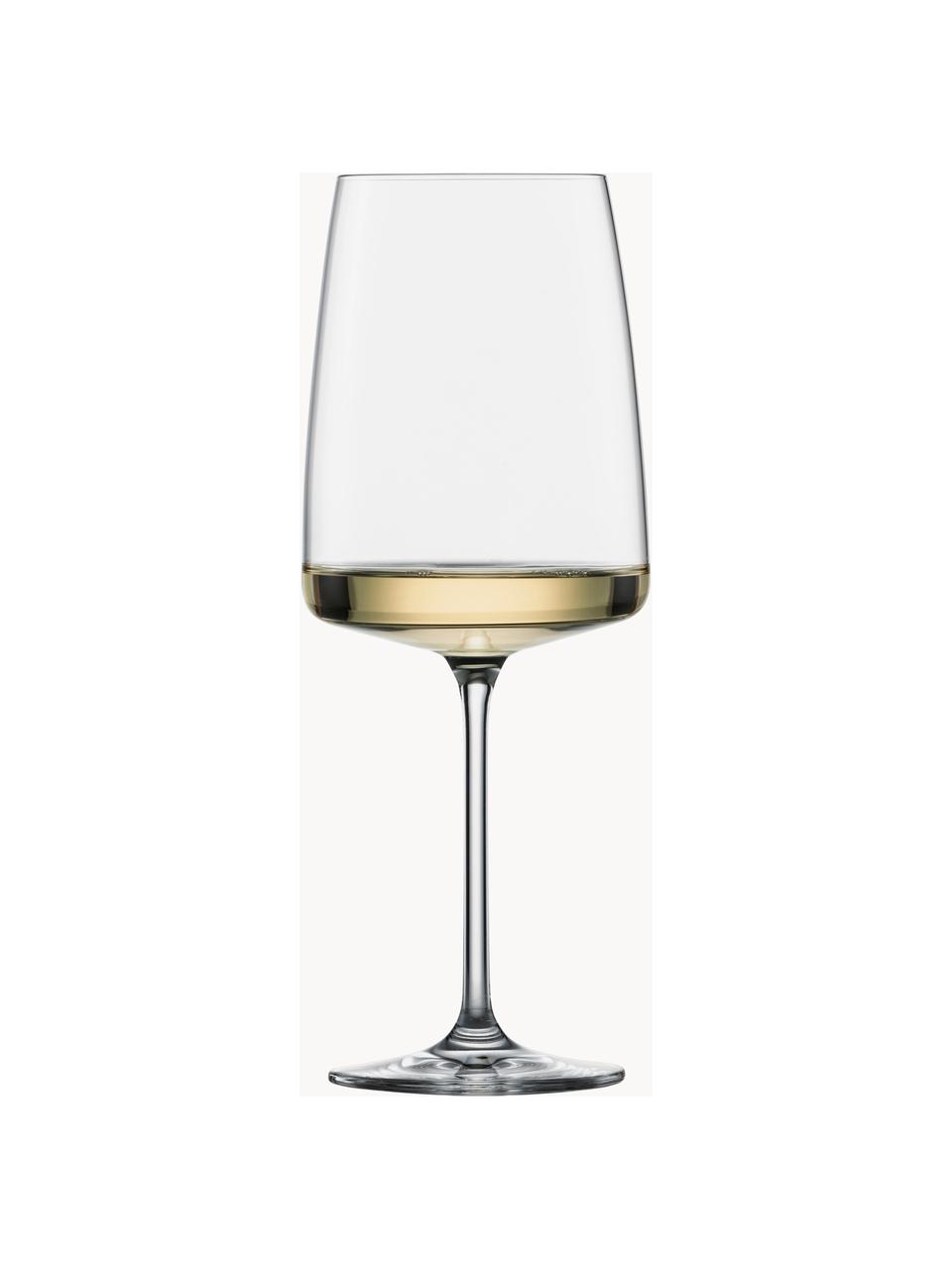 Krištáľové poháre na víno Vivid Senses, 2 ks, Tritanové krištáľové sklo, Priehľadná, Ø 9 x V 24 cm, 660 ml