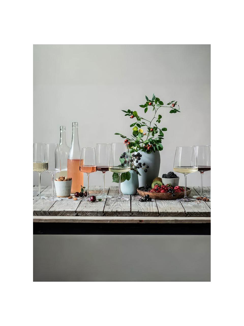 Křišťálové sklenice na víno Vivid Senses, 2 ks, Tritanové křišťálové sklo, Transparentní, Ø 9 cm, V 24 cm, 660 l