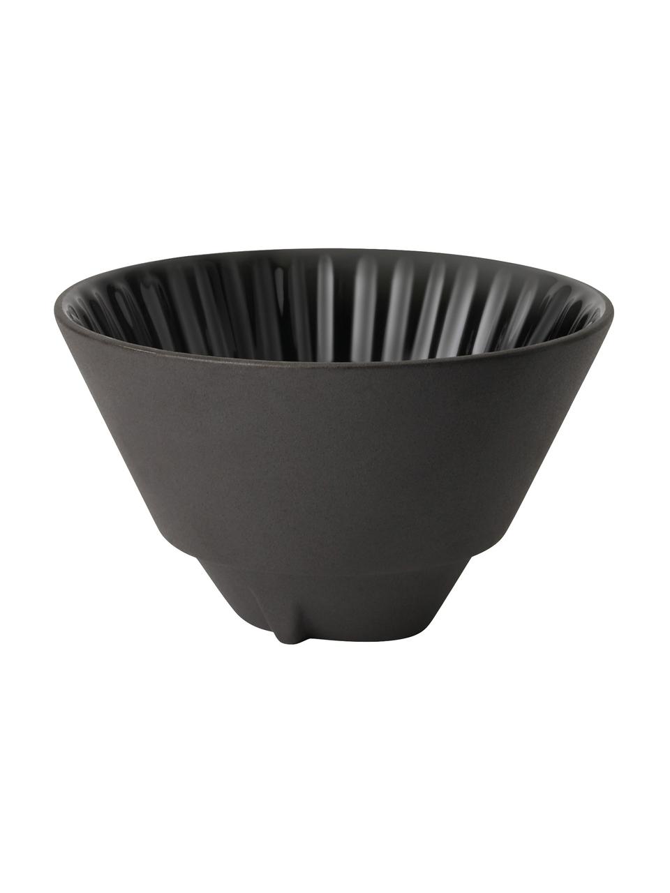 Kaffeebereiter Theo, Deckel: Bambusholz, Griff: Wärmeisolierendes Silikon, Schwarz, 600 ml