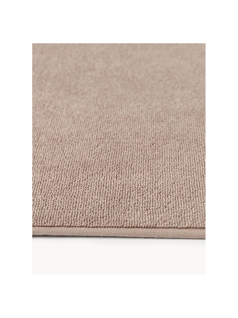 Tapis de bain antidérapant en coton bio Premium, 100 % coton bio certifié GOTS (GCL International, GCL-300517)
Qualité supérieure 750 g/m²

Le matériau est certifié STANDARD 100 OEKO-TEX®, ISO25189577 OETI, Beige, larg. 70 x long. 120 cm