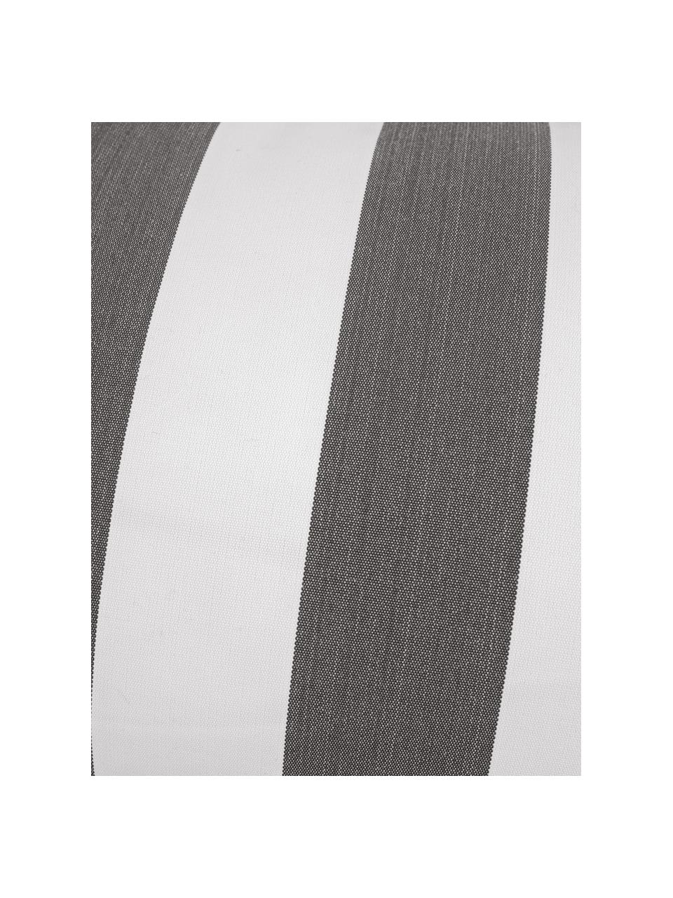 Fauteuil poire d'extérieur Calypso, Anthracite, blanc, larg. 115 x haut. 90 cm