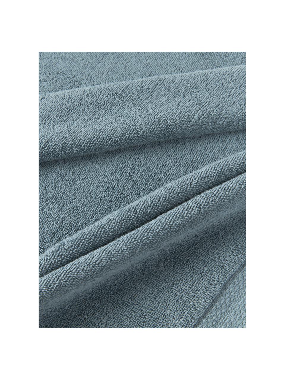 Sada ručníků z organické bavlny Premium, 6 dílů, 100 % organická bavlna, s certifikátem GOTS
Vysoká gramáž, 600 g/m²

Materiál použitý v tomto produktu byl testován na škodlivé látky a certifikován podle STANDARD 100 od OEKO-TEX®, IS025 189577, OETI., Petrolejová, 6dílná sada (ručník pro hosty, ručník a osuška)