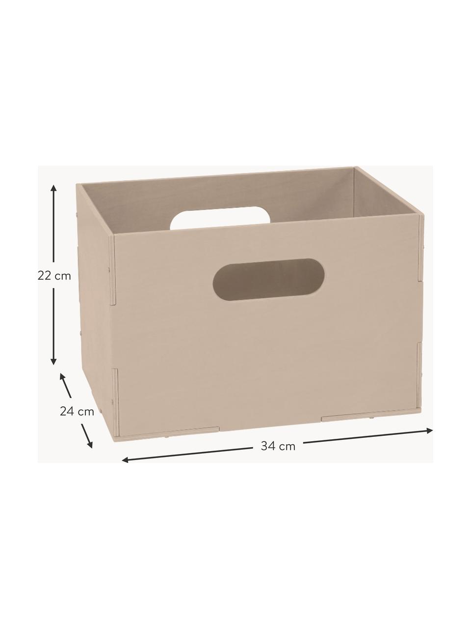 Drevený úložný box Kiddo, Brezová dyha, lakovaná

Tento výrobok je vyrobený z dreva s certifikátom FSC®, ktoré pochádza z udržateľných zdrojov, Svetlobéžová, Š 34 x H 24 cm