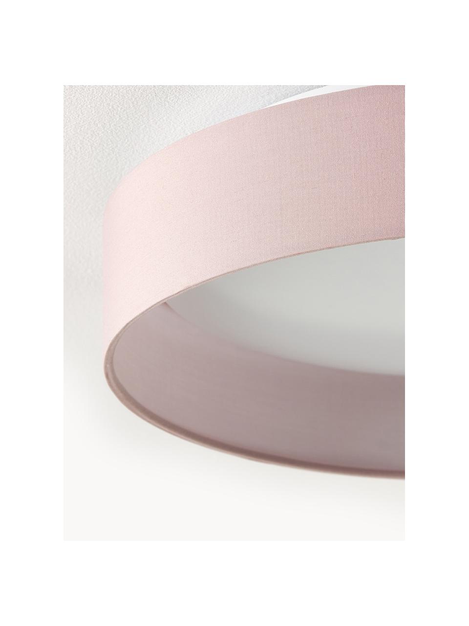 Plafonnier LED Helen, Vieux rose, Ø 35 x haut. 7 cm