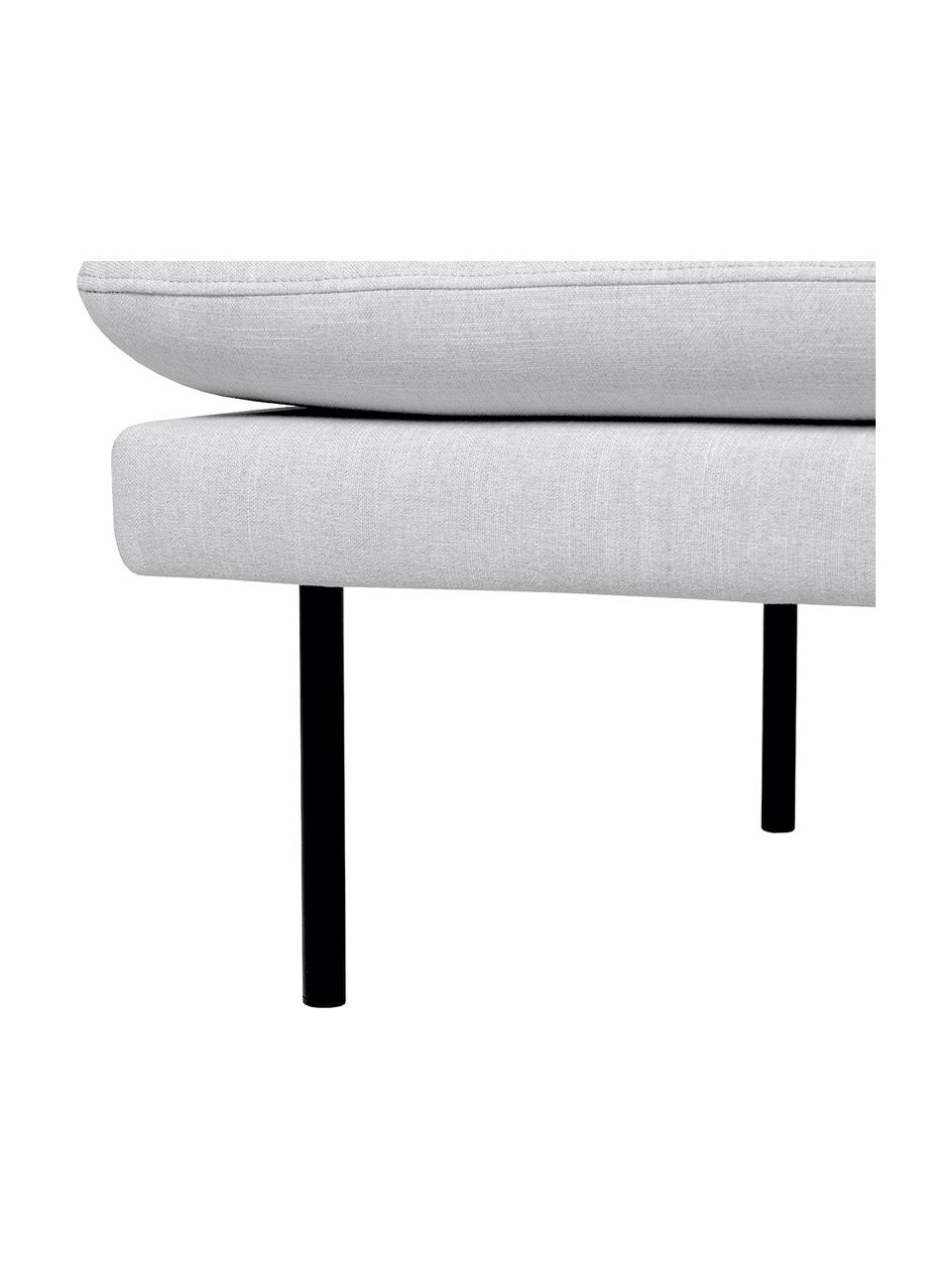 Pouf Moby, Gris clair, larg. 78 x prof. 78 cm