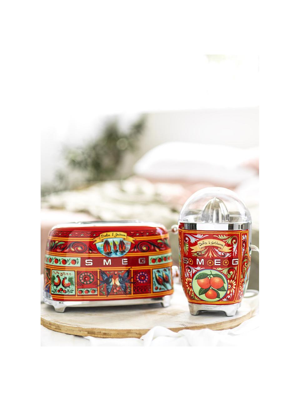 Kompakt Toaster Dolce & Gabbana - Sicily is my Love, Edelstahl, lackiert, Bunt, B 31 x T 20 cm