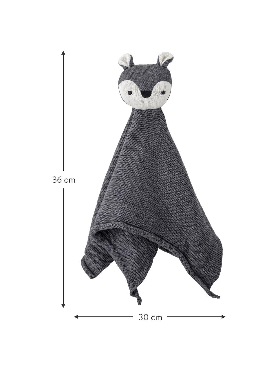 Doudou Wolf, Gris, larg. 30 x long. 36 cm