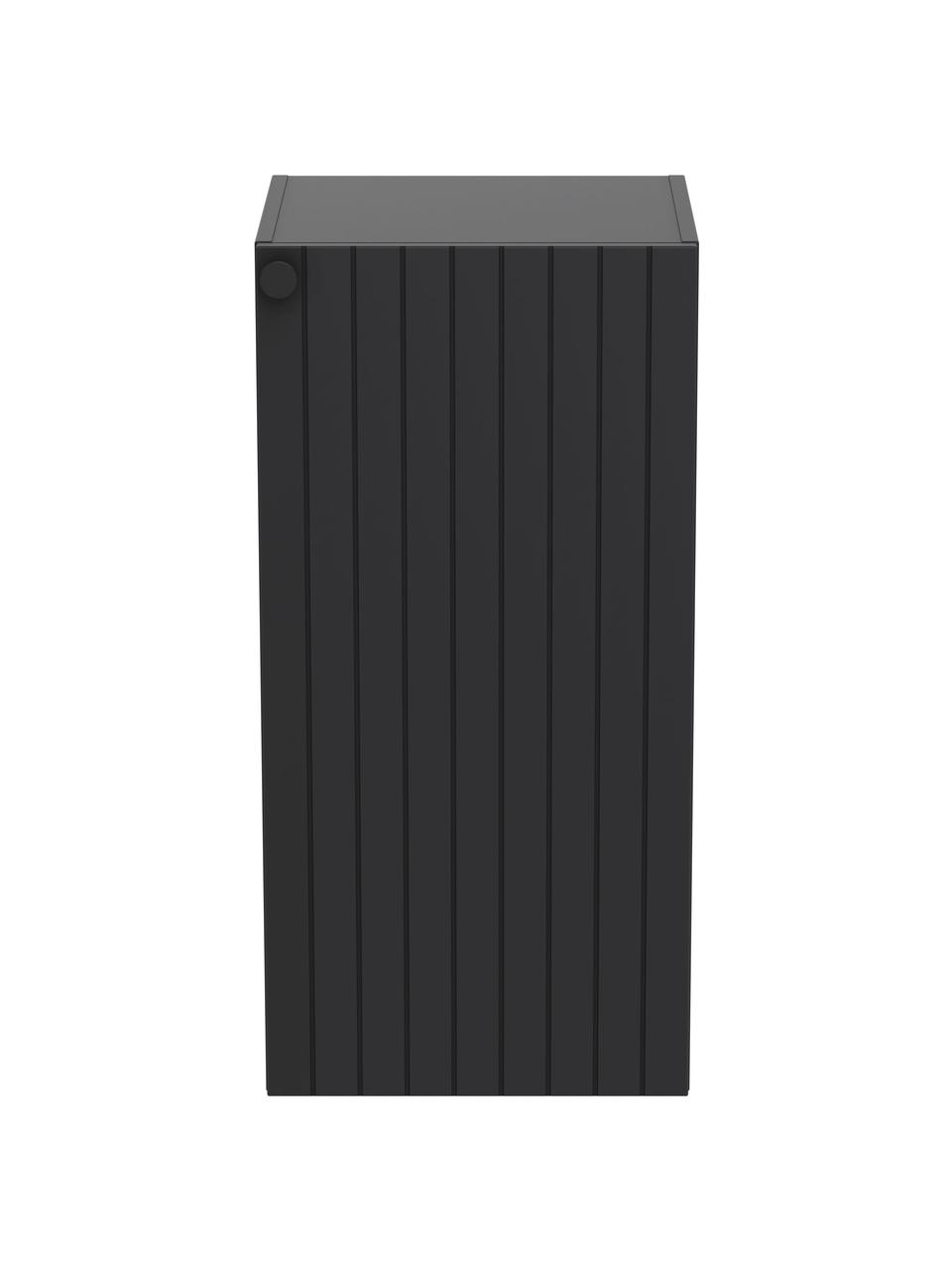 Koupelnová nástěnná skříňka Emil, Š 40 cm, Antracitová, Š 40 cm, V 85 cm