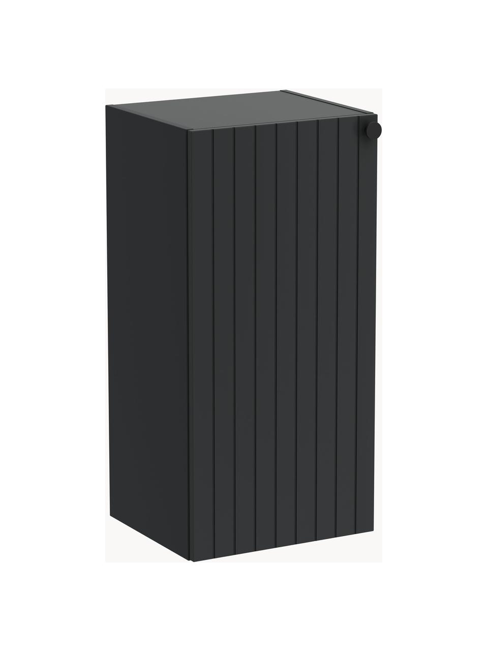 Wisząca szafka łazienkowa Emil, Antracytowy, S 42 x W 85 cm