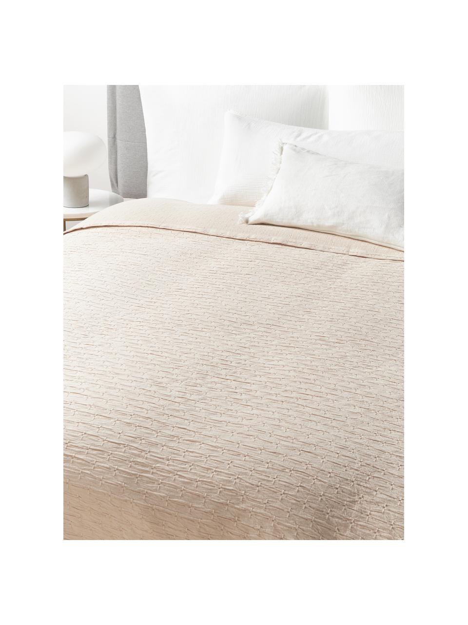 Couvre-lit matelassé en coton Mallon, 100 % coton

Le matériau est certifié STANDARD 100 OEKO-TEX®, 6457CIT, CITEVE, Beige clair, larg. 230 x long. 250 cm (pour lits jusqu'à 180 x 200 cm)