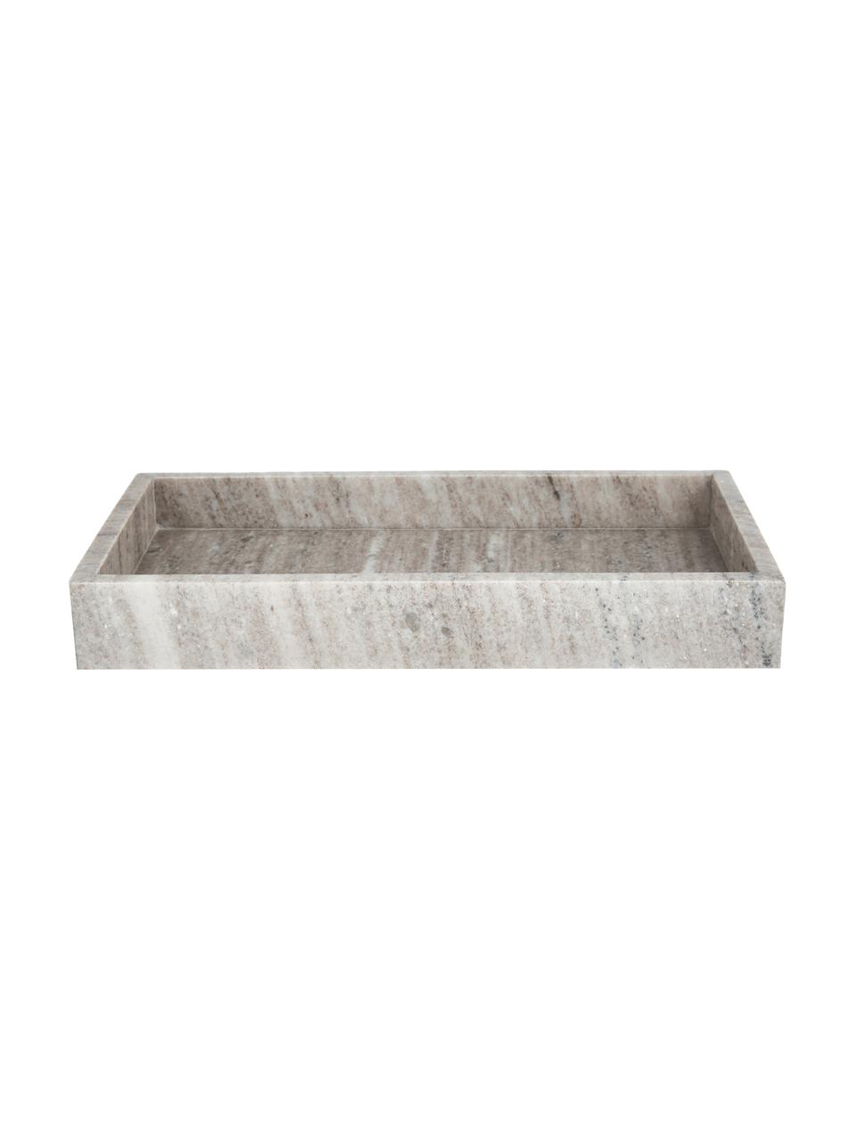 Bandeja decorativa pequeña de mármol Venice, Mármol

Dado que el mármol es un producto natural, este artículo puede mostrar variaciones en color y veteado., Gris look travertino, An 30 x F 15 cm