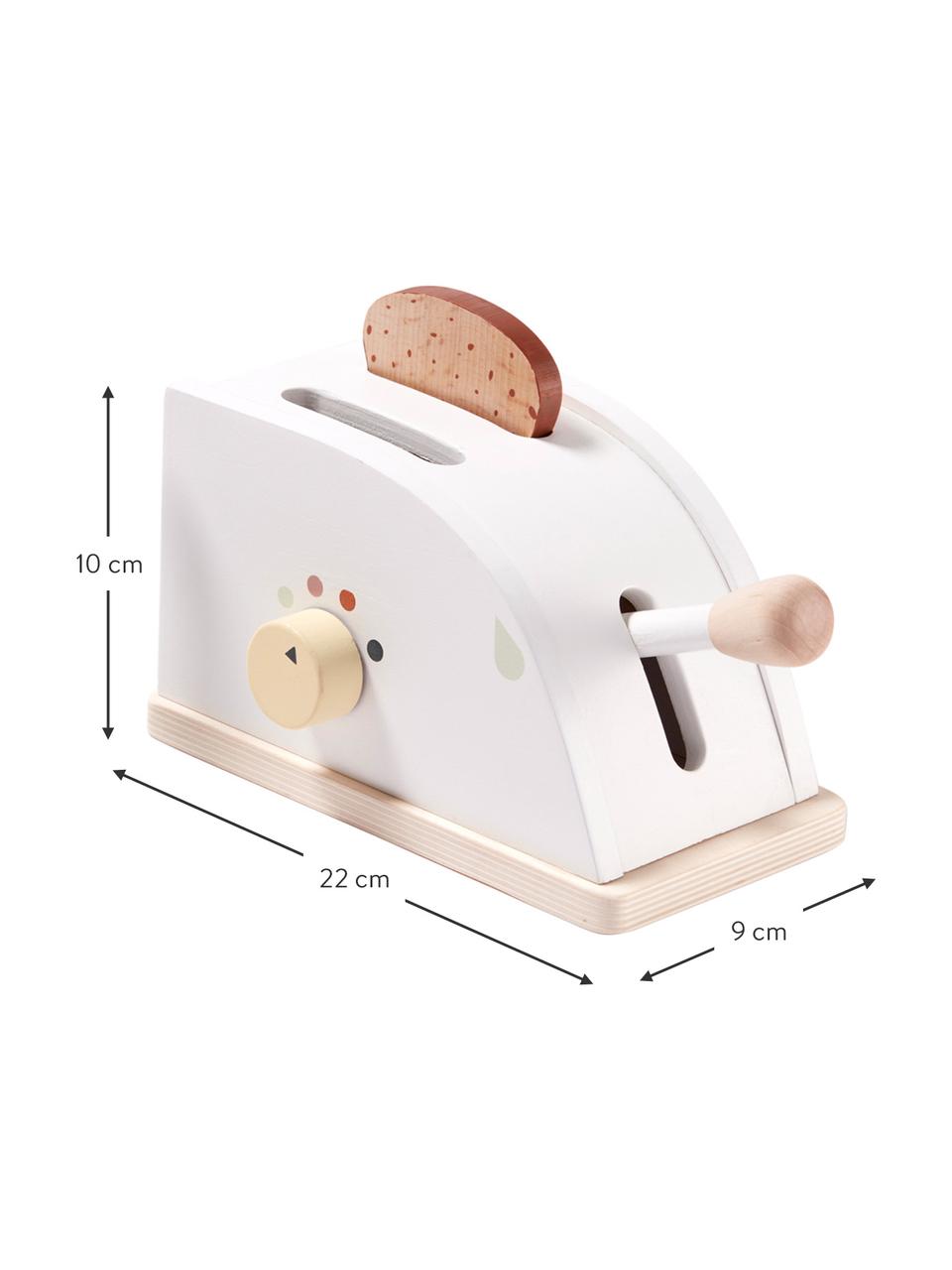 Spielzeug-Set Toaster, Holz, Mehrfarbig, B 10 x H 22 cm