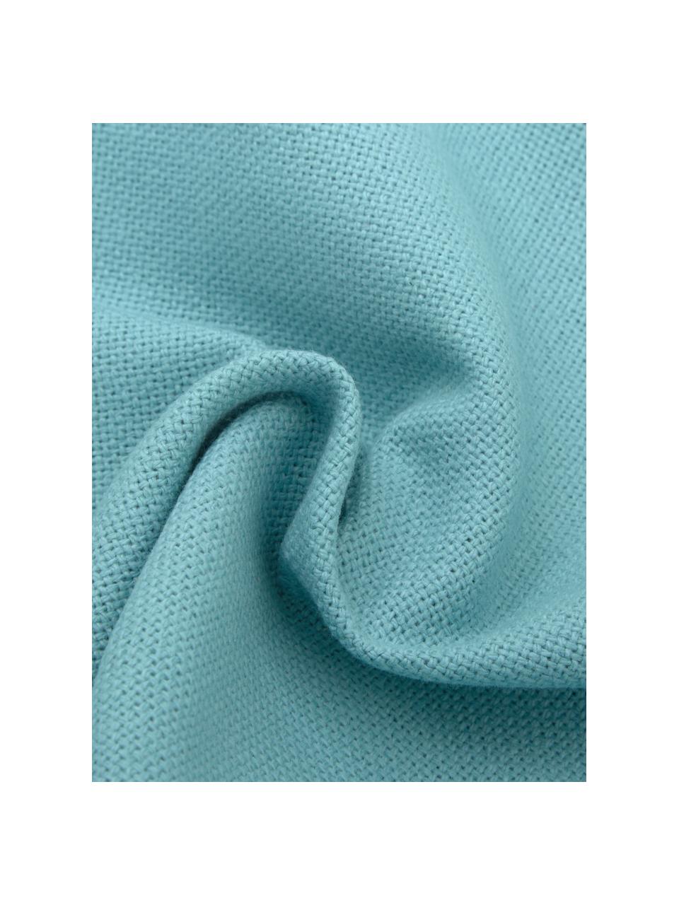 Coussin 40x40 turquois Prague, Turquoise