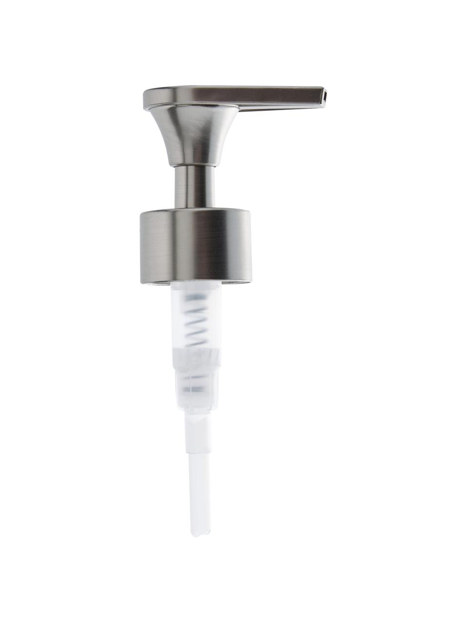 Distributeur de savon Wili, Blanc, bois d'acacia, Ø 10 x haut. 14 cm