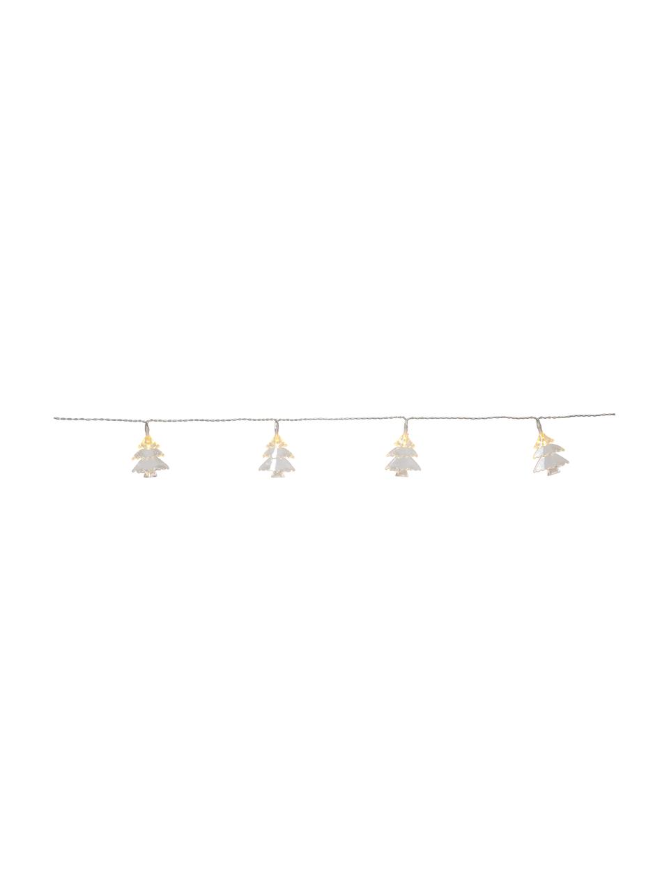 LED-Lichterkette Izy, Lampions: Kunststoff, Transparent, L 185 cm