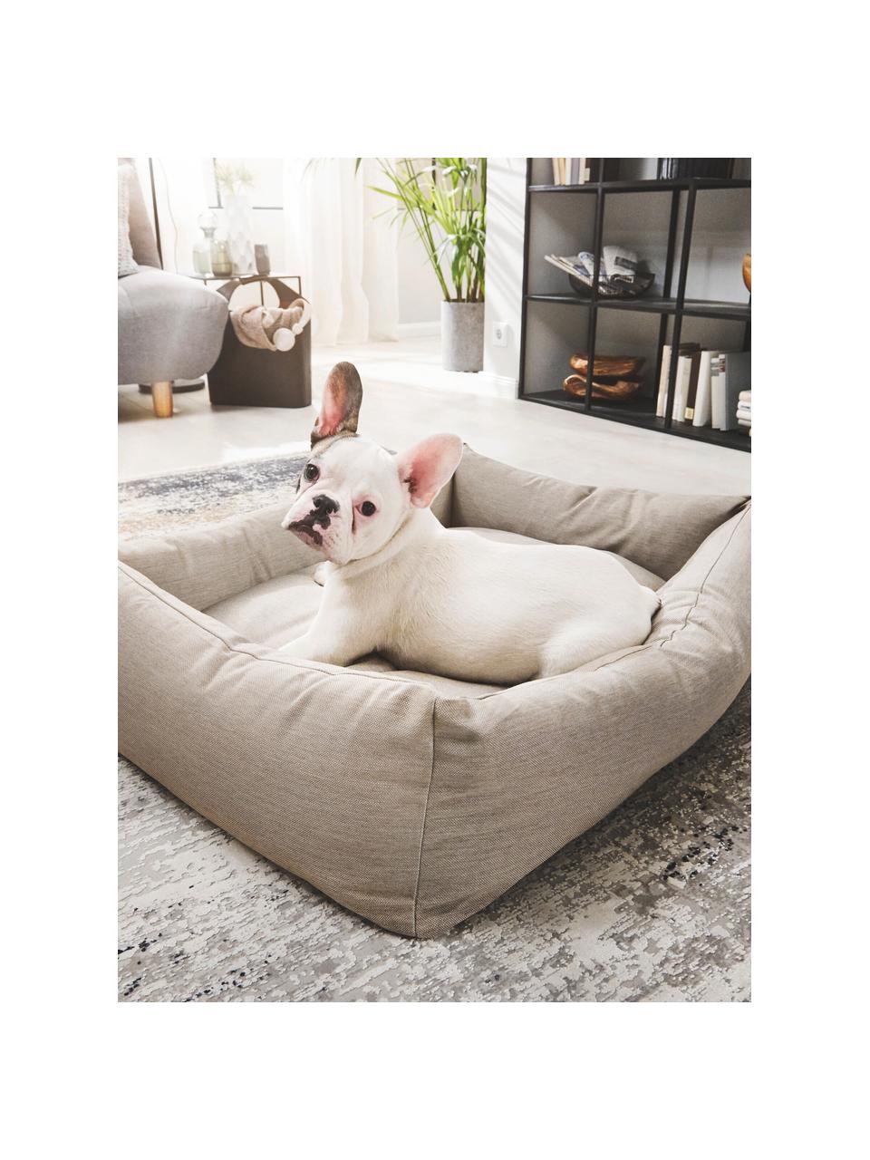 Interiérový/exteriérový pelíšek pro psa Smooth, různé velikosti, Světle béžová, Š 68 cm, H 55 cm