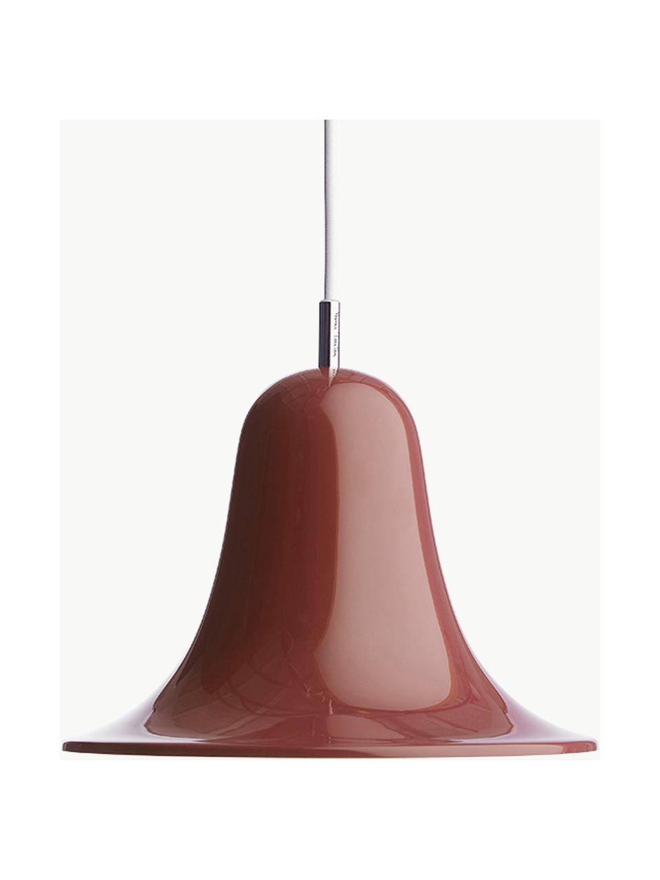 Lampada a sospensione piccola Pantop, Paralume: metallo rivestito, Rosso vino, Ø 23 x Alt. 17 cm