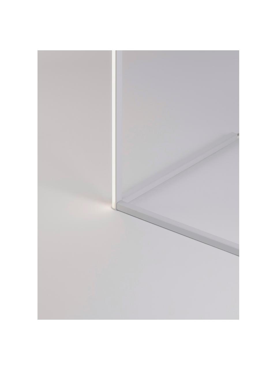 Dimmbare Stehlampe V-Line, Diffusorscheibe: Acrylglas, Weiss, H 141 cm