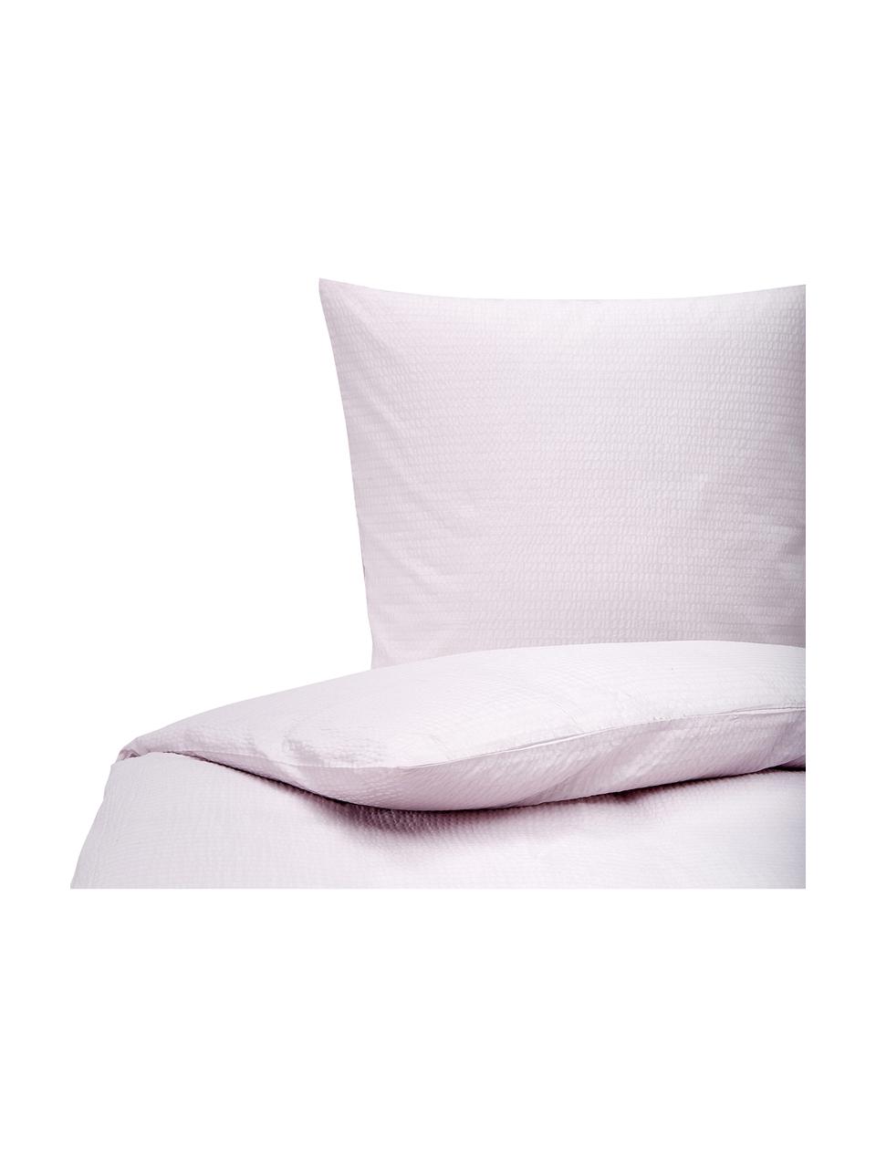 Krepová posteľná bielizeň z bavlny Wave, Svetloorgovánová