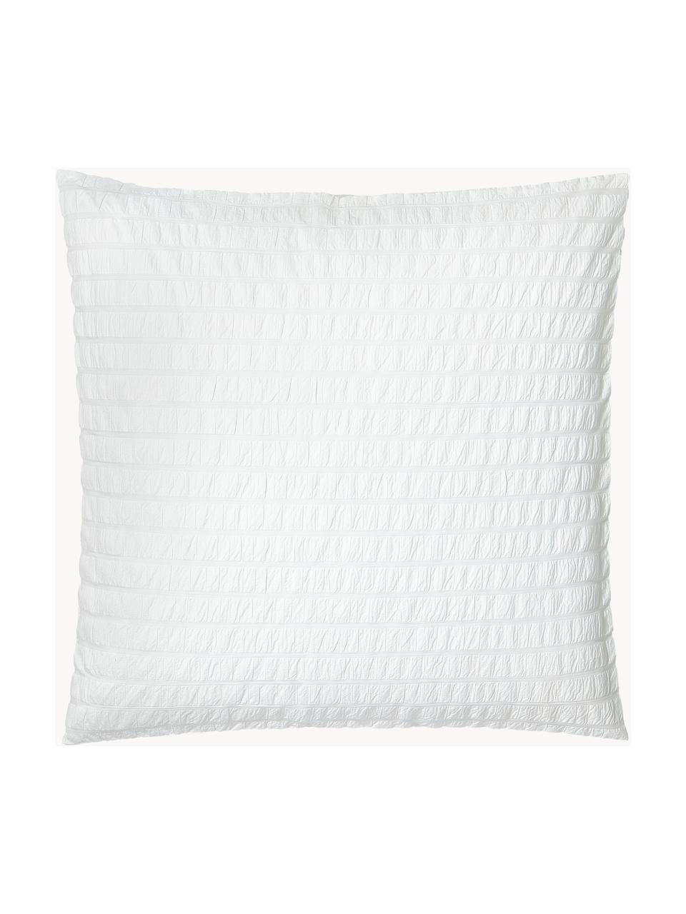 Taies d'oreiller en coton  Esme, 2 pièces, Blanc, larg. 65 x long. 65 cm