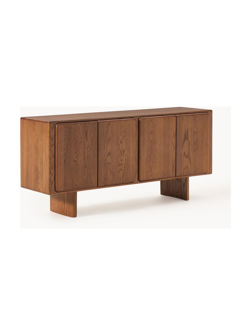 Enfilade artisanale en chêne massif Chandler, Bois de chêne massif, laqué

Ce produit est fabriqué à partir de bois certifié FSC® issu d'une exploitation durable, Bois de chêne, larg. 165 x haut. 75 cm