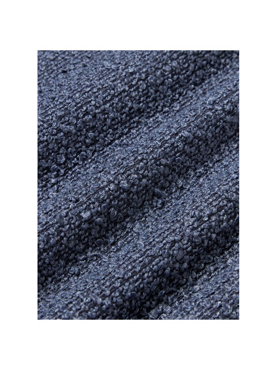 Coussin XL Bellamie, Bouclette gris-bleu, larg. 30 x long. 115 cm