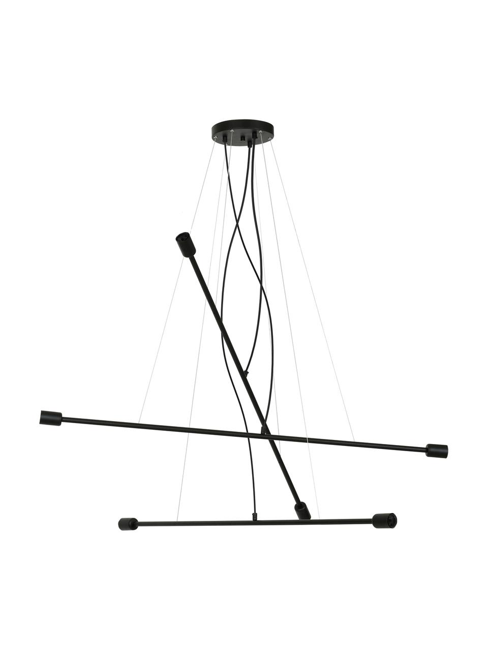 Lampada a sospensione retrò Vario, Nero, Ø 127 x Alt. 120 cm