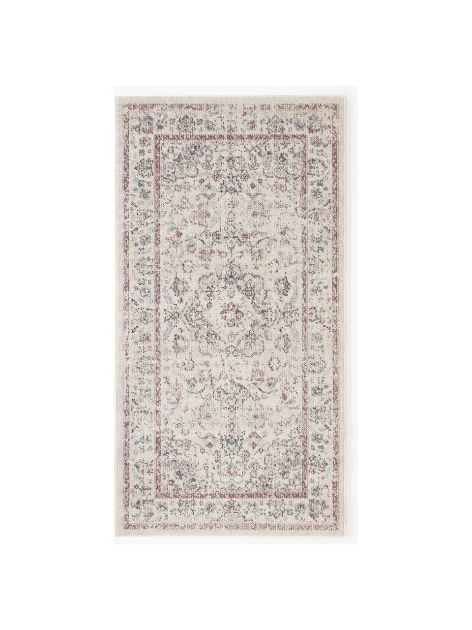 Tapis d'extérieur Marrakesch, 100 % polypropylène

Le matériau est certifié STANDARD 100 OEKO-TEX®, 21.HTR.82511, Hohenstein HTTI, Blanc cassé, tons lilas, larg. 80 x long. 150 cm (taille XS)